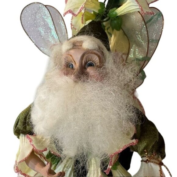 Mark Roberts 2002 Limited Edition Fairy Figurine With Glitter Flowers & Certific - Picture 9 of 15